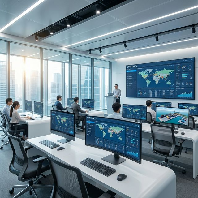 IT Lab for Simulation-Based Logistics Training